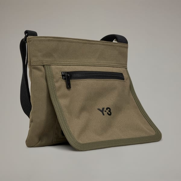 adidas Y-3 Classic Sacoche Crossbody bag - Green | Free adidas Y-3 Classic Sacoche Crossbody bag - Green | Free