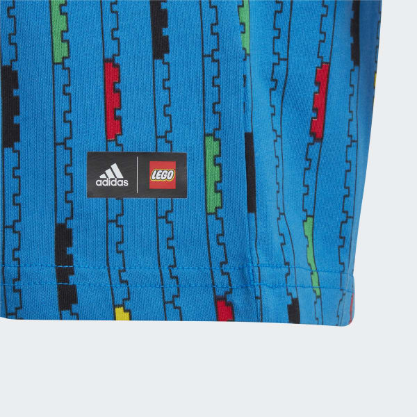 Blauw adidas x Classic LEGO® T-shirt
