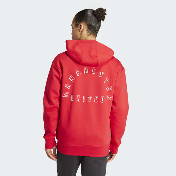 adidas Manchester United Anthem Jacket - Red | adidas Singapore