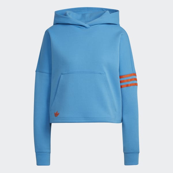 Niebieski Adicolor Neuclassics Hoodie NQE16