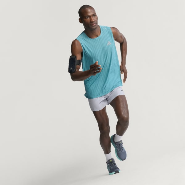 Turquoise Adi365 Running CLIMACOOL+ Tank Top