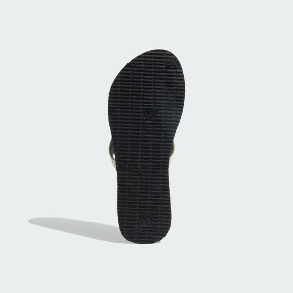 White Oscillo Flip Flops