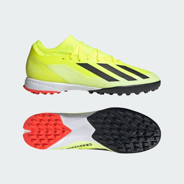 adidas X Crazyfast League Turf Shoes - Yellow | Unisex Soccer | adidas US
