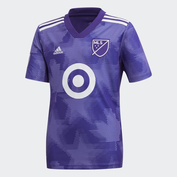 purple jersey soccer