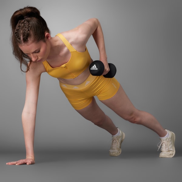 Amarelo Top Zíper Alto Suporte TLRD Impact Luxe