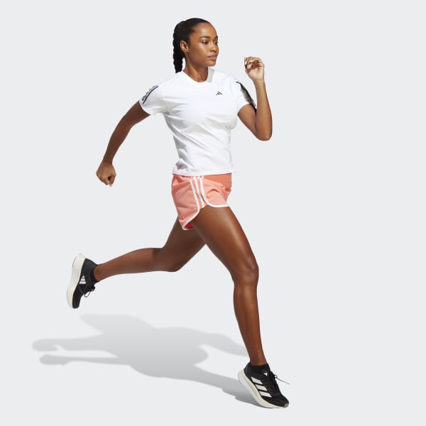 White Own the Run T-Shirt