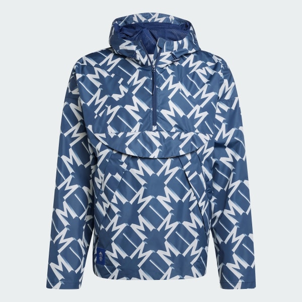 Blu Giacca a vento Seasonal Half-Zip Manchester United FC