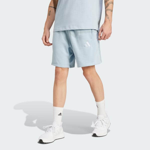 Blue ALL SZN Fleece Graphic Shorts