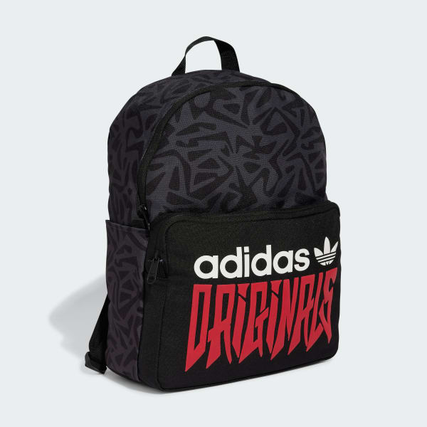 Black Graphic Classic Backpack