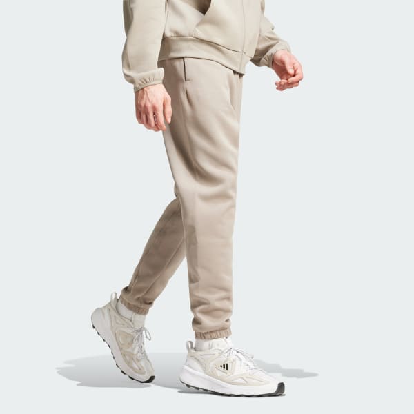 สีเบจ กางเกงขายาวโลโก้ขนาดเล็ก Future Icons