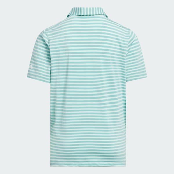 สีเทอร์คอยส์ เสื้อโปโลลายทาง Performance สำหรับเด็ก