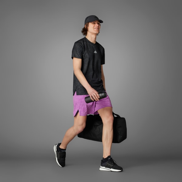 Gris Polera de Entrenamiento Designed for Training HEAT.RDY HIIT