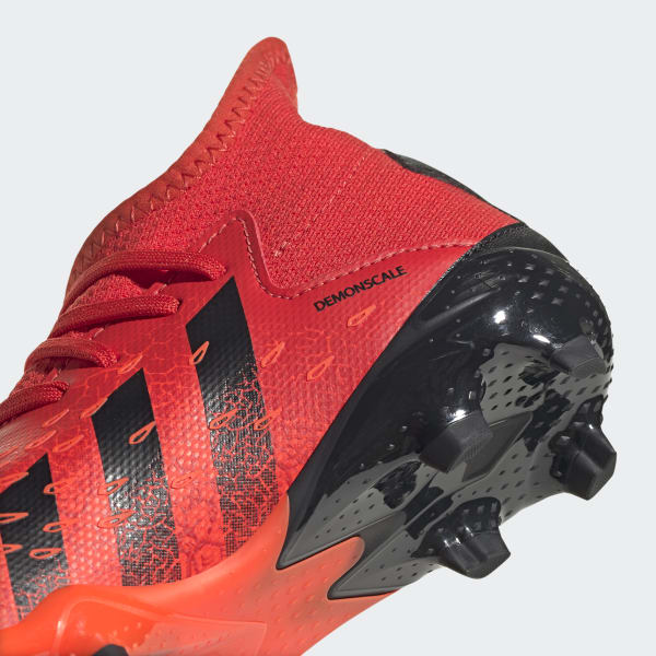 predator cleats red