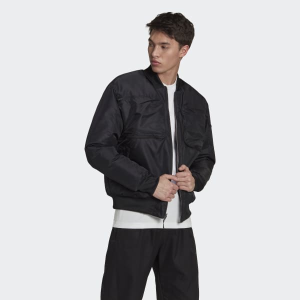 Black Reclaim Reversible Jacket E0580