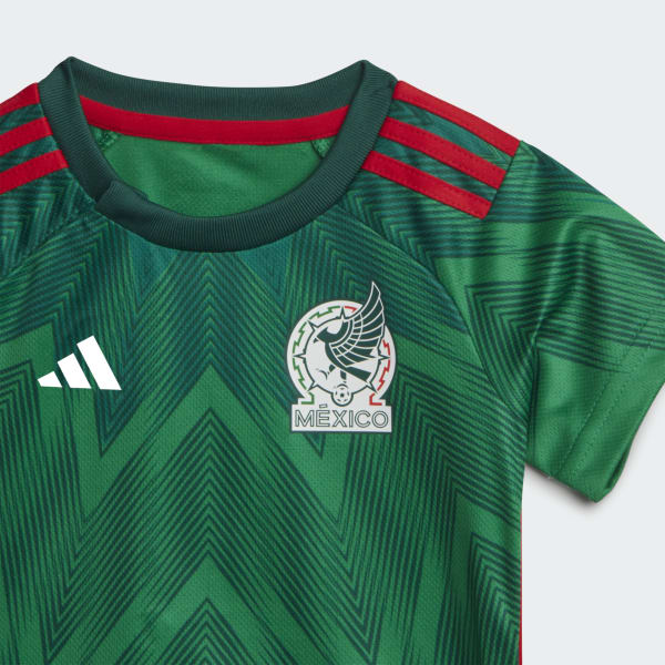 2021/22 Kids adidas Mexico Home Jersey - Soccer Master