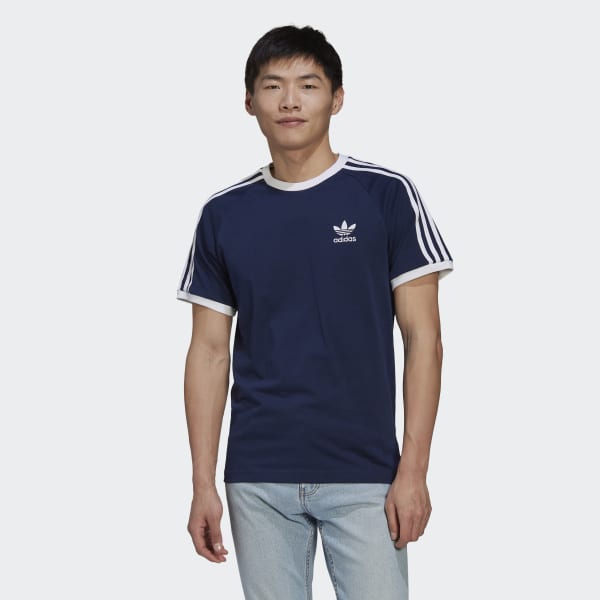 Blue Adicolor Classics 3-Stripes T-Shirt 14212