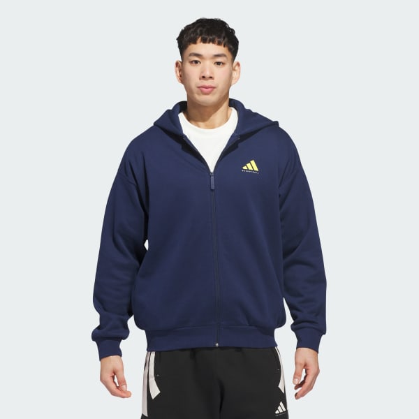 Blue 바스켓볼 풀집 후디(젠더 뉴트럴)