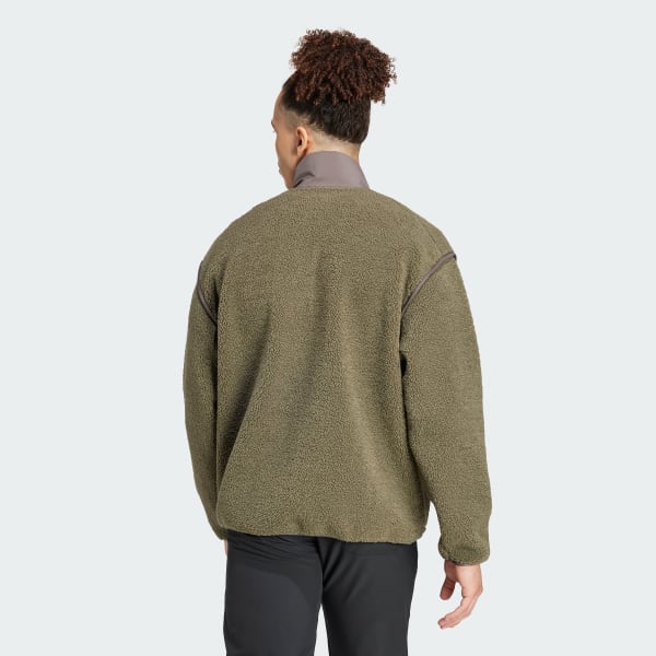 Chaqueta de Felpa Terrex Xploric High Pile - Verde adidas | adidas