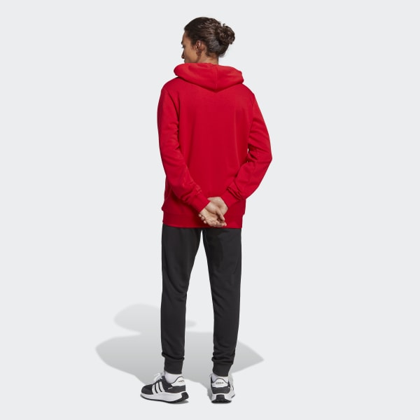 Czerwony Big Logo Terry Track Suit