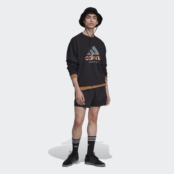 Svart Arsenal DNA Crew Genser MGW77