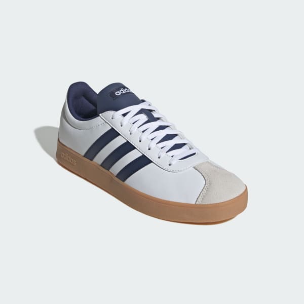 White VL Court Base Shoes