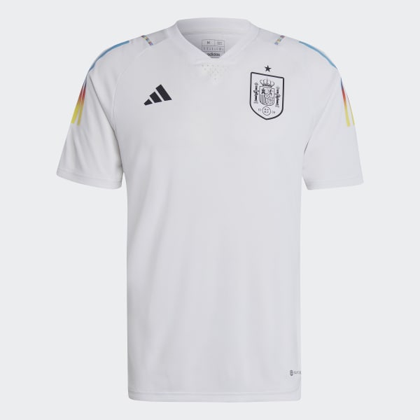 bílá Předzápasový dres Spain Tiro 23 Game Day