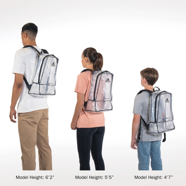 Adidas backpack clear outlet