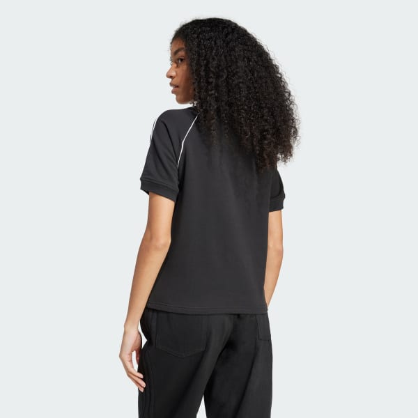 Black SST Adicolor Short Sleeve Polo