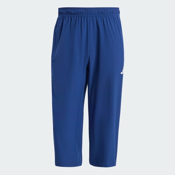 blauw Train Essentials Woven 3/4 Broek