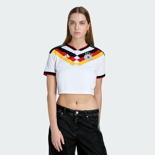 Bianco Maglia Home Cropped Germany 26