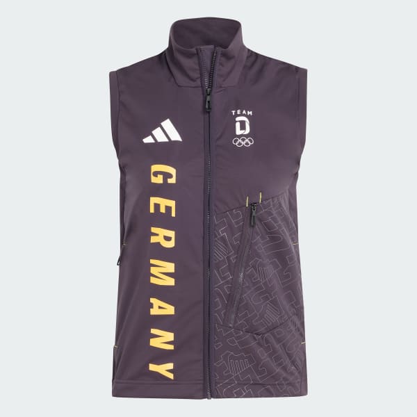 Purple Team D Xploric CROSSCOUNTRY-SKI SOFTSHELL VEST