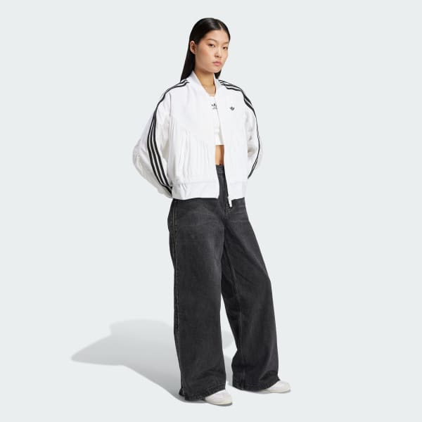 Black Adilenium Season 3 Zip Washed Denim Pants