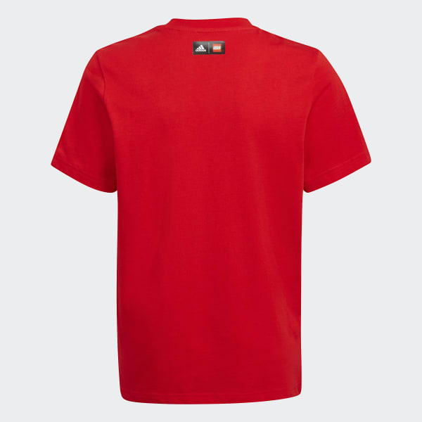 Vermelho Camiseta Estampada adidas x Classic LEGO® IY008
