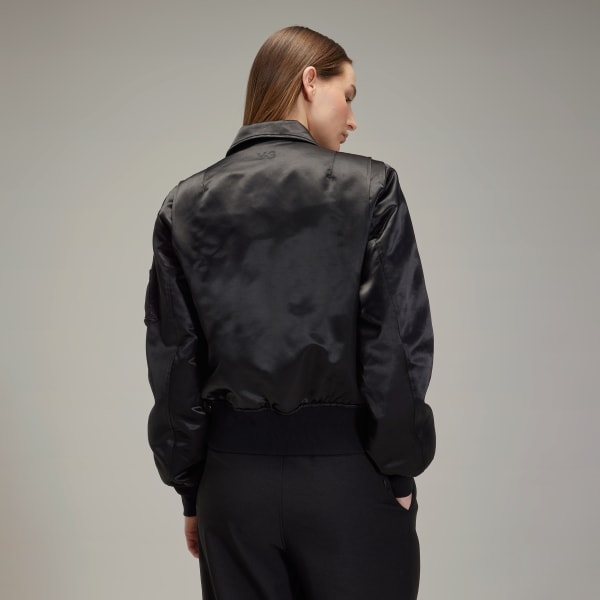 Black Y-3 Bomber Jacket