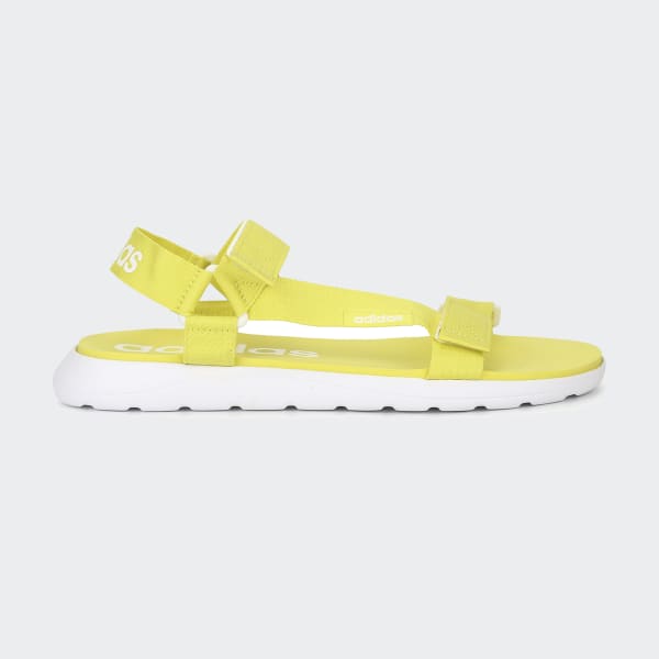 adidas Comfort Sandals Yellow adidas India