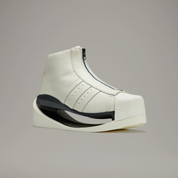 White Y-3 Gendo Pro Model Shoes