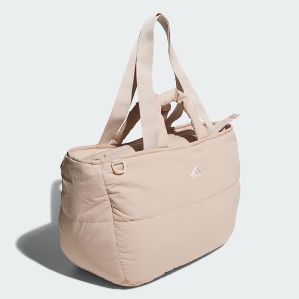 Cokelat Tas Tote Besar Quilt