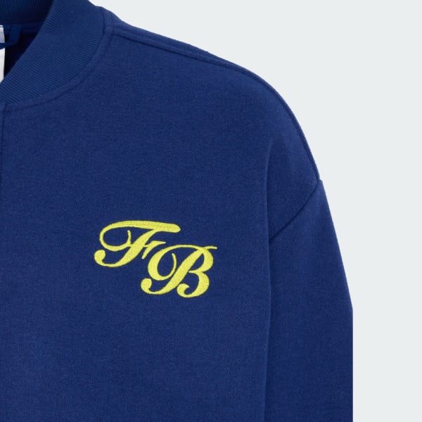 Blue Fenerbahçe Basketball Bomber Jacket