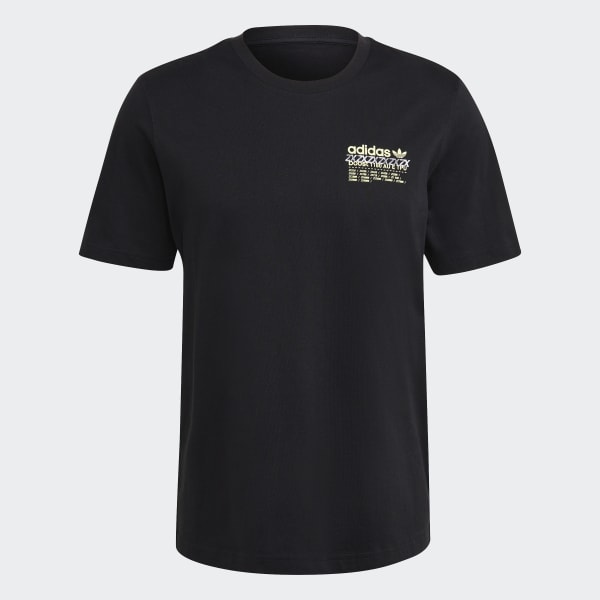 adidas ZX Chest Print Tee Black adidas Malaysia