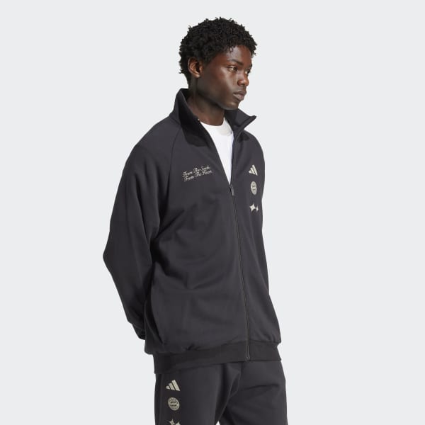 adidas Bluza dresowa FC Bayern BSTN - Czerń | adidas Poland