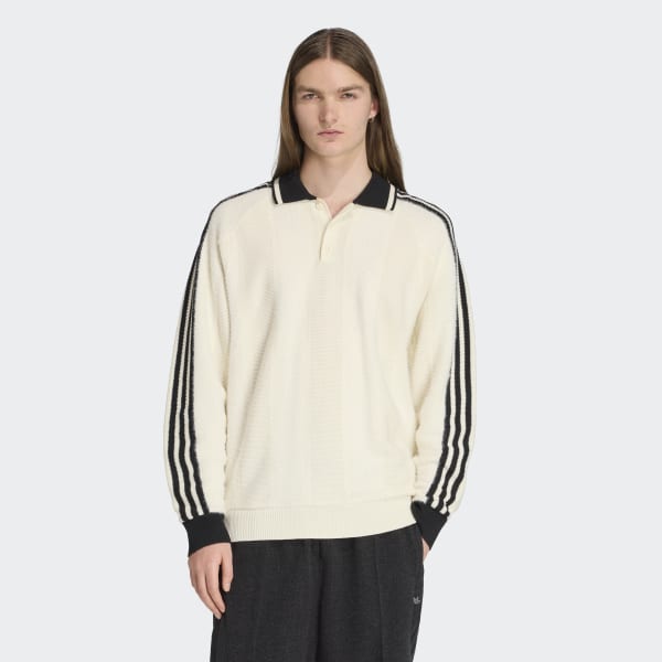 adidas Premium Knitted Jersey - White | Free Shipping with