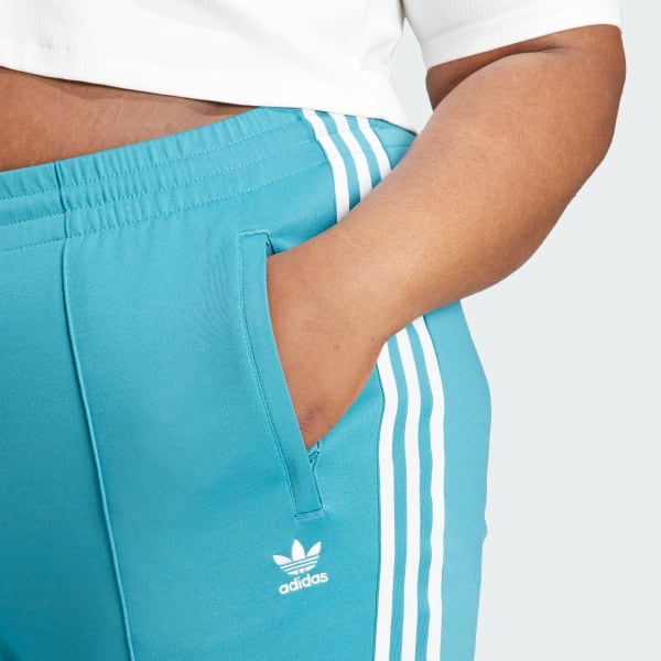 adidas Adicolor SST Turquoise Lifestyle | Women\'s (Plus Pants Size) US | adidas - Track