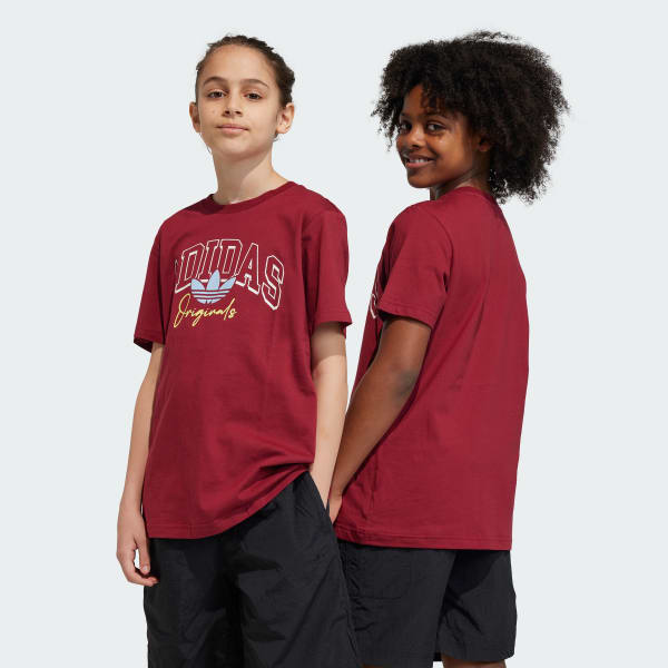 Burgundy Collegiate Graphic Pack BF T-shirt