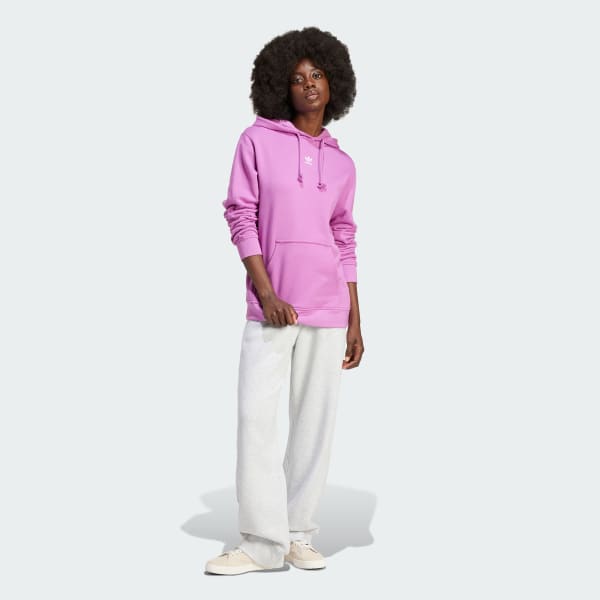 Moletom Capuz Regular Adicolor Essentials Roxo adidas adidas