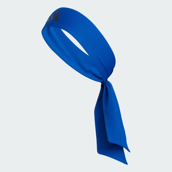 Blue Alphaskin Tie Headband