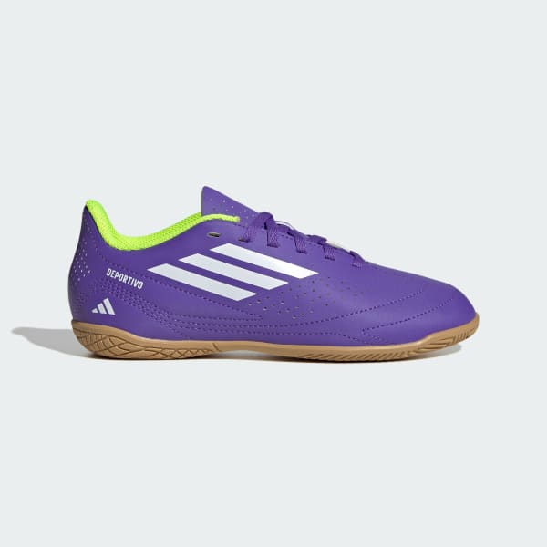 Roxo Chuteira Deportivo III Futsal Infantil