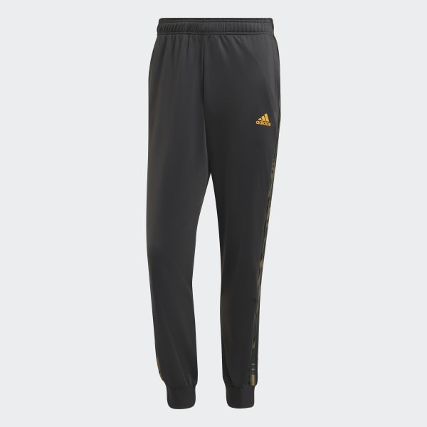 primegreen essentials warm up tapered 3 stripes track pants