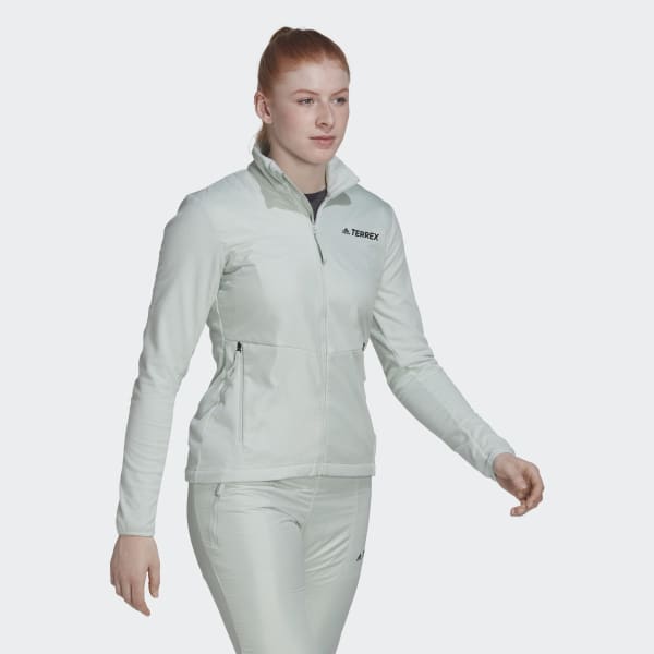 Green Multi Primegreen Windfleece Jacket