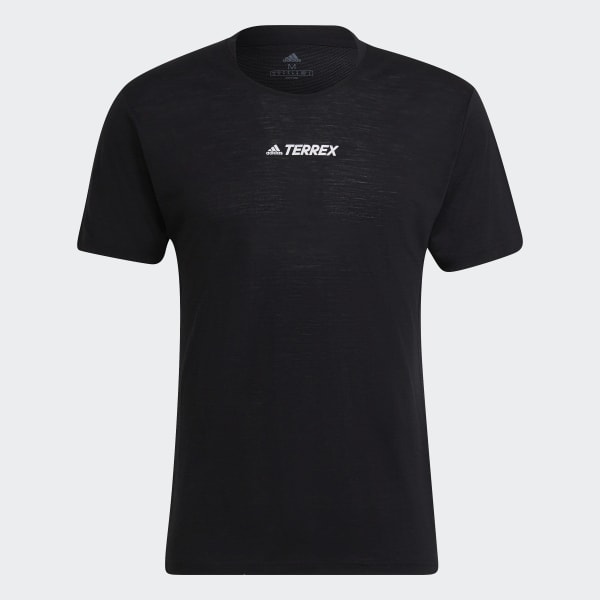 Black Terrex Agravic Pro Wool T-Shirt