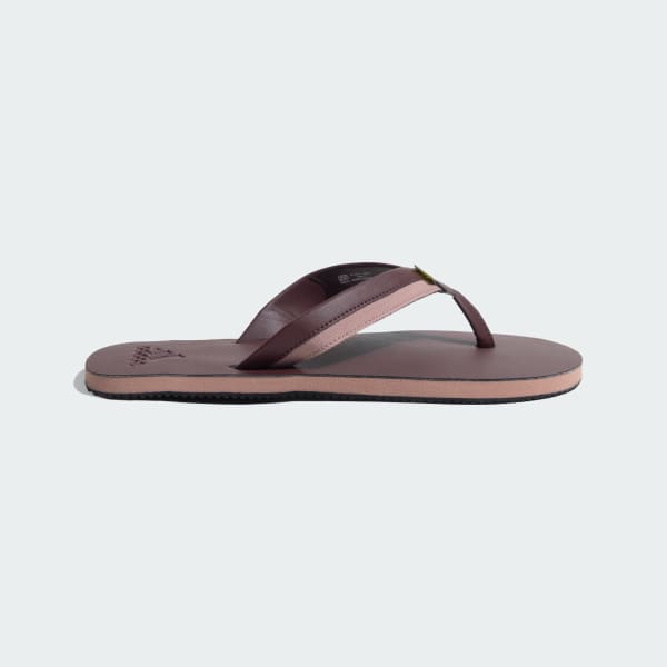 Burgundy Marvello Flip Flops